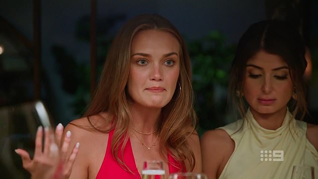 Stella experienced shocking bullying during the dinner party on Wednesday night when 'villain' Brook Crompton unleashed a verbal attack against her
