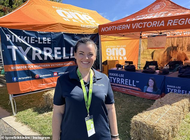 Rikkie-Lee Tyrrell MLC (pictured) said the 'most important poll' was the one on election day