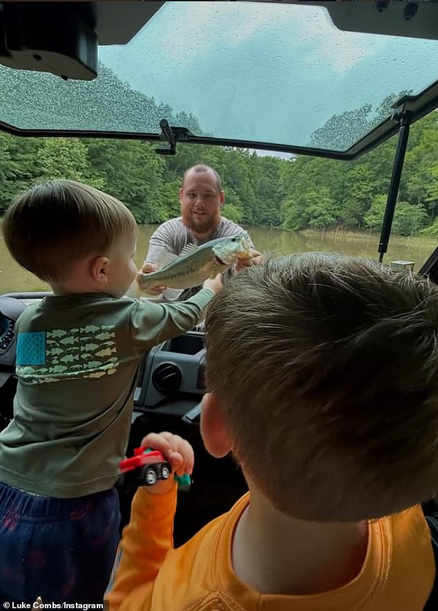 On September 27, the eight-time Grammy nominee told Taste of Country Nights: 'I feel like everybody told me all the stuff [about fatherhood], but it's like you can't really understand it until you live it — it's like getting punched in the face' (pictured in 2025)