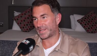 Eddie Hearn has said he is 'devastated' at Conor Benn's decision to sign with Zuffa Boxing