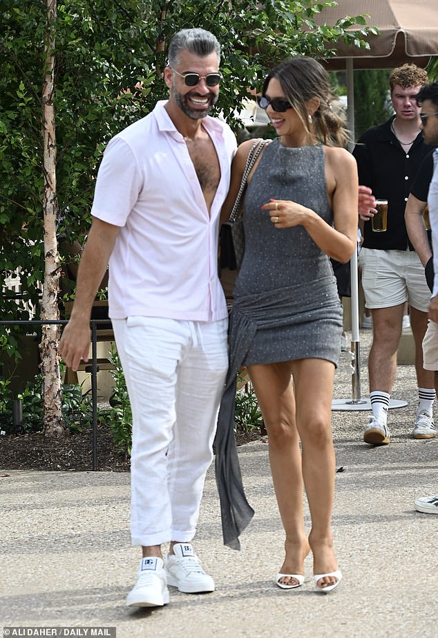 Married At First Sight bride Bec Zacharia, 35, was spotted getting close with another groom on Sunday - and husband Danny Hewitt was nowhere in sight