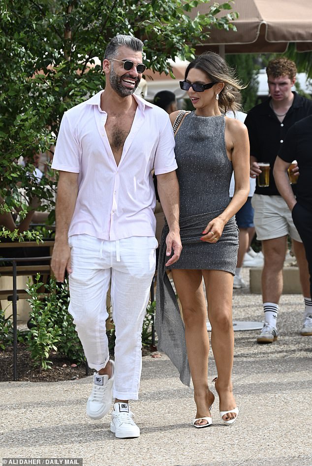 She swept her blonde tresses back into a low bun and carried a $4,950 Gucci handbag over her shoulder