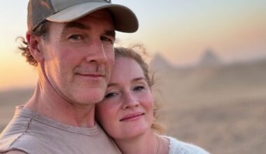 His wife Kimberley Van Der Beek revealed that her husband and her had a vow renewal days before he passed away - with close family and friends in attendance. Picture: Instagram