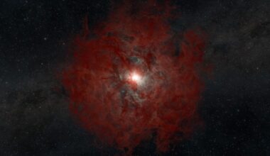 Black hole is born with an infrared whimper – Physics World