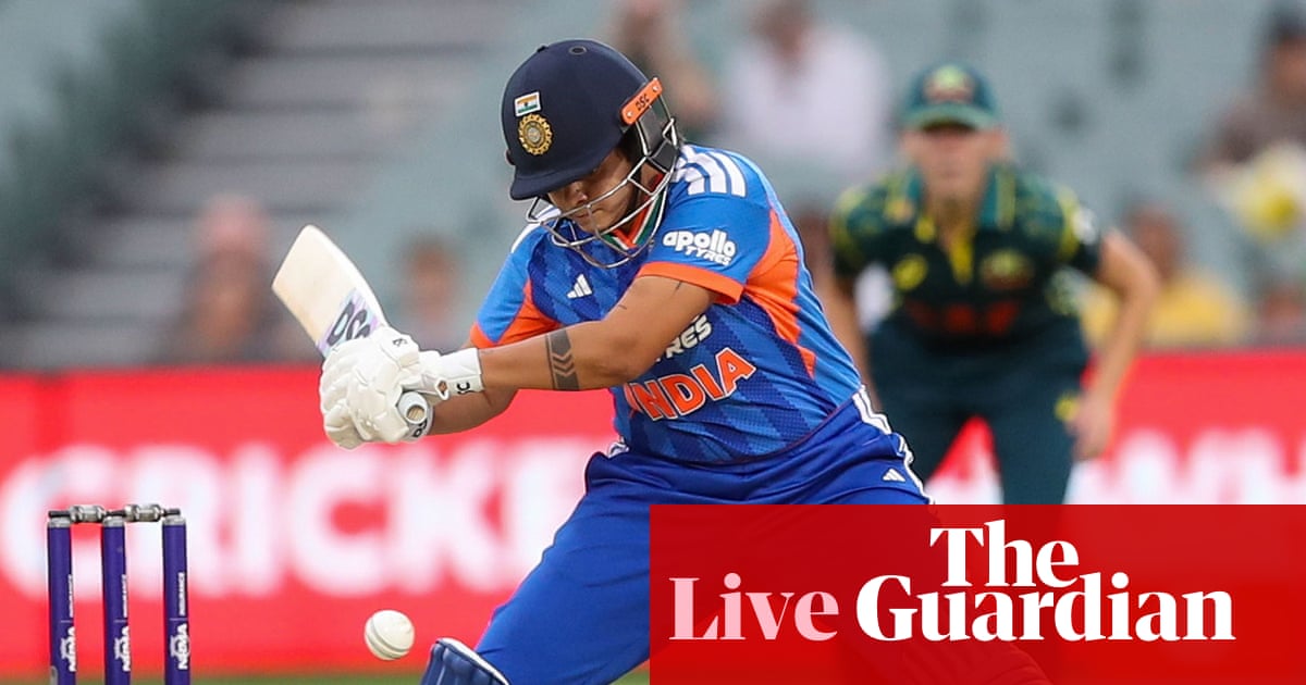 Australia v India: third women’s T20 international – live | Australia women's cricket team