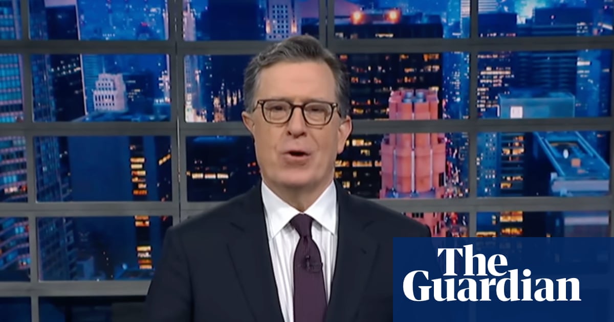 Colbert on RFK Jr’s Maha workout video: ‘Senior softcore that feels like dropping acid’ | Late-night TV roundup