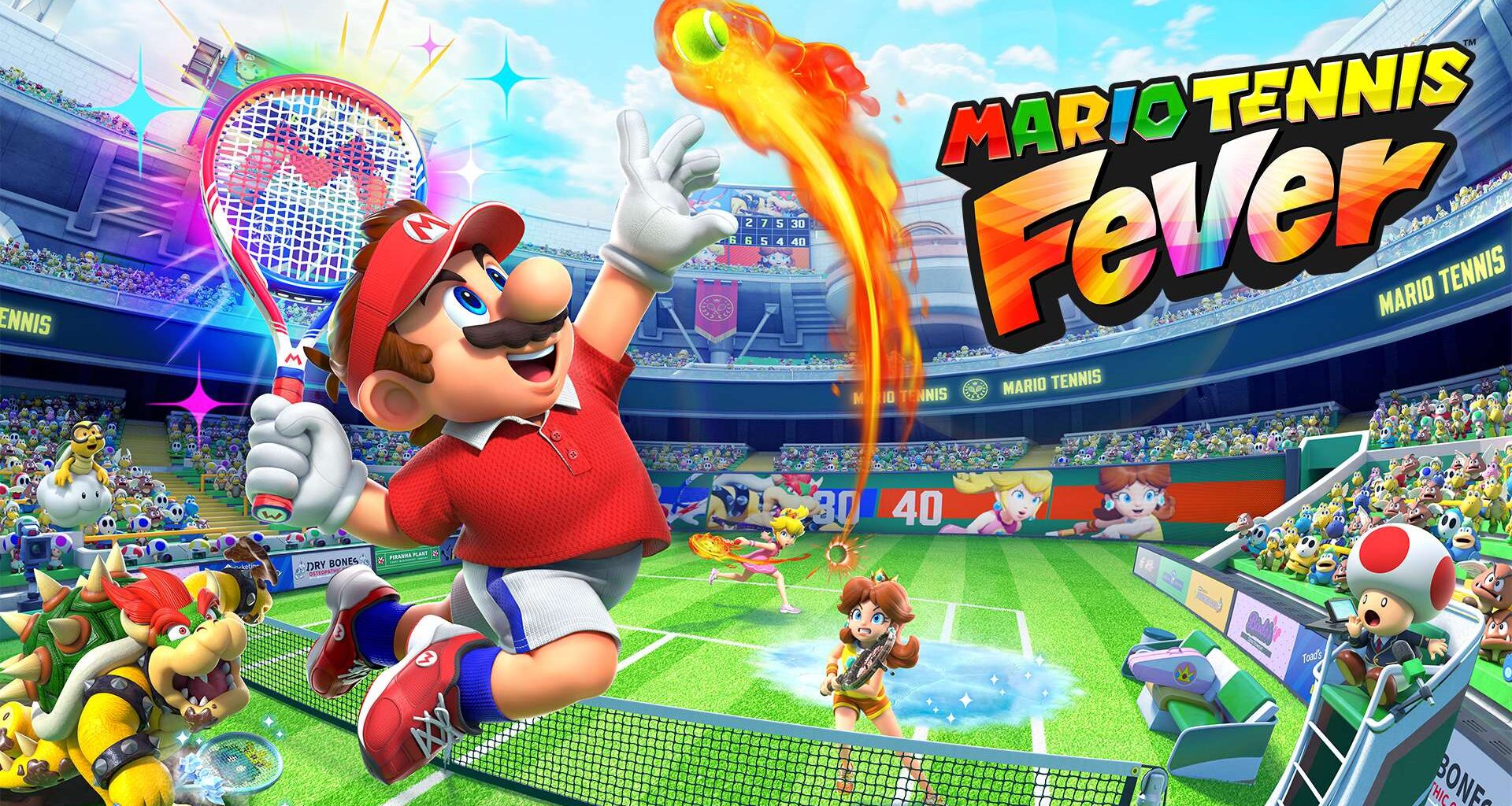 Serve Up Some Chaos On The Court In Mario Tennis Fever - Out Now For Nintendo Switch 2