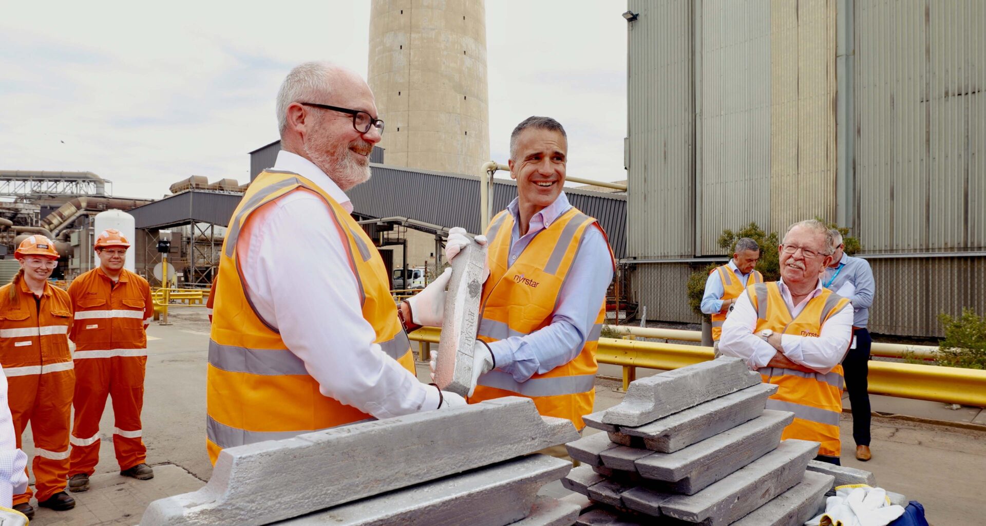 Nyrstar marks Port Pirie’s first shipment of Australian-produced Antimony metal