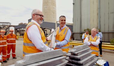Nyrstar marks Port Pirie’s first shipment of Australian-produced Antimony metal