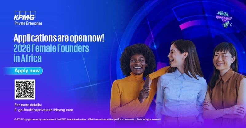 Call for Applications: KPMG Female Founders Africa Competition 2026