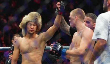 Shavkat Rakhmonov injures knee again, will miss nine months