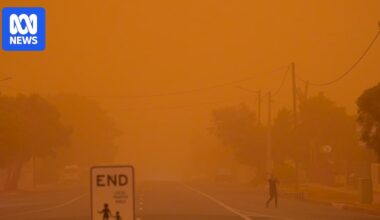 'One minute it was daylight, the next minute it was black' — massive dust storm rolls through outback NSW