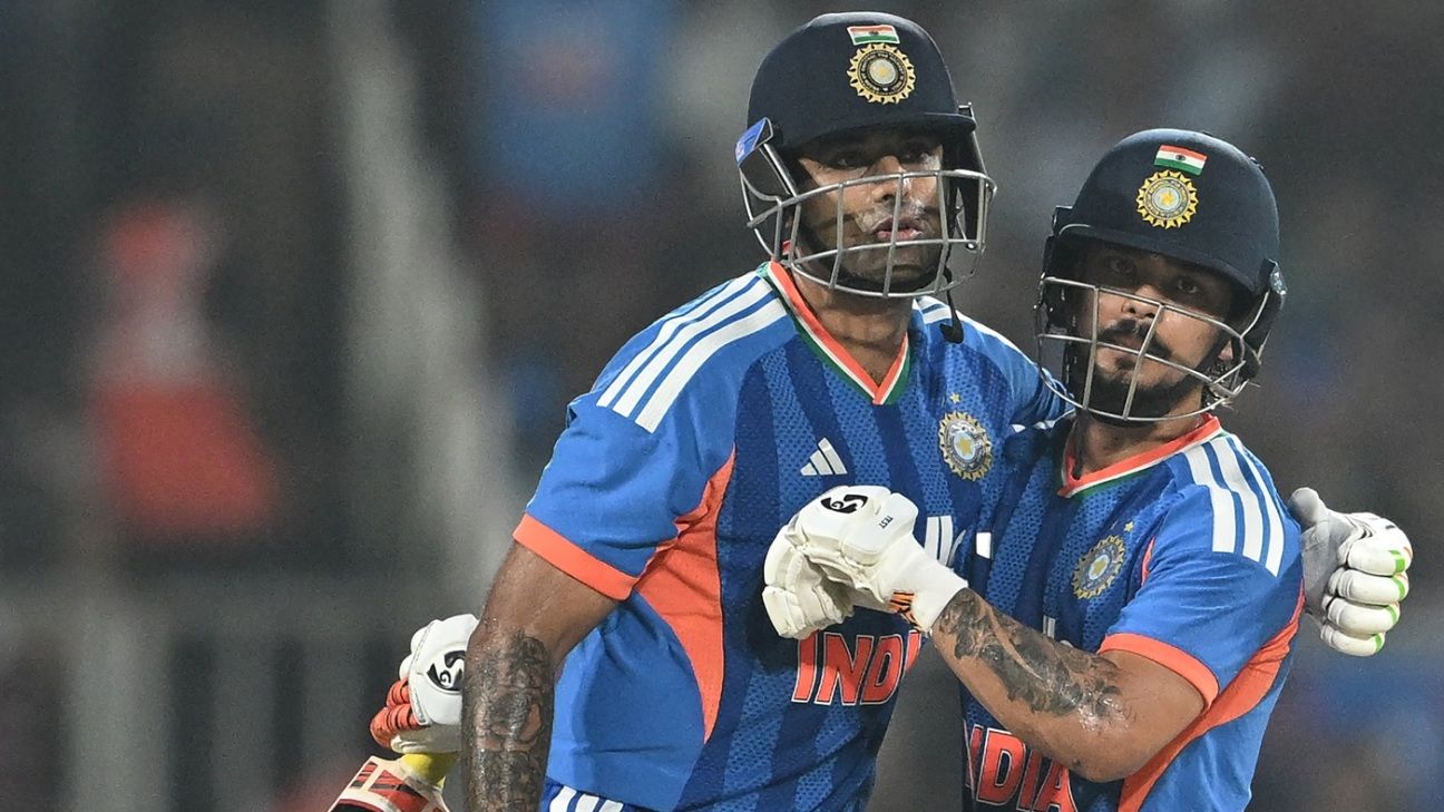 Suryakumar, Kishan, Dube the biggest gains in India's series of plenty