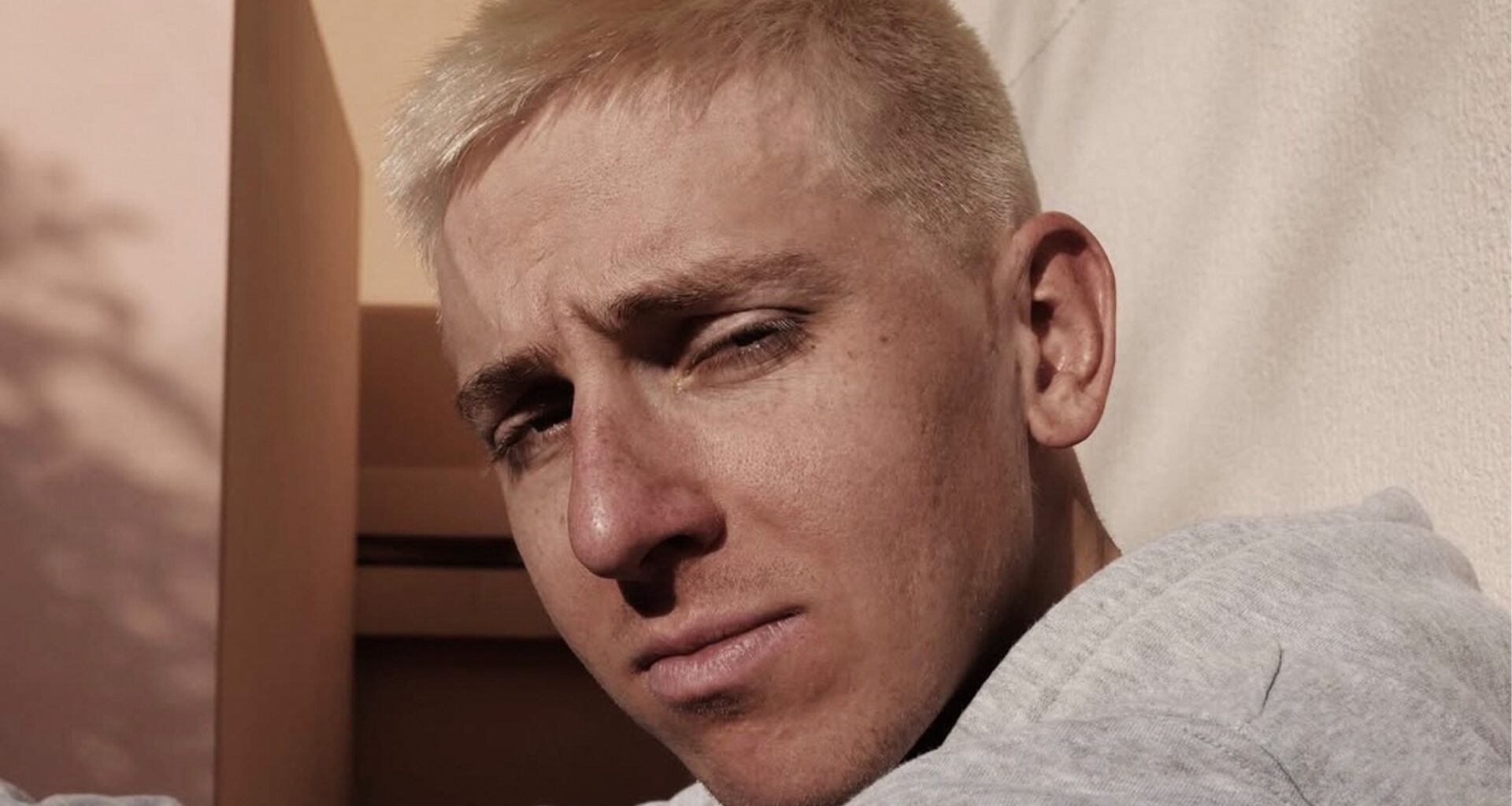 Tadej Pogačar has unveiled a new Eminem-inspired hairstyle. (Photo: Tadej Pogacar Instagram)