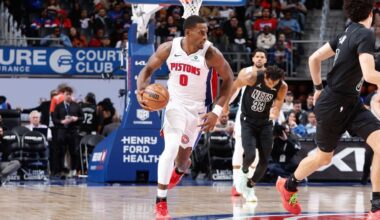 Pistons set franchise record in 53-point rout of Nets