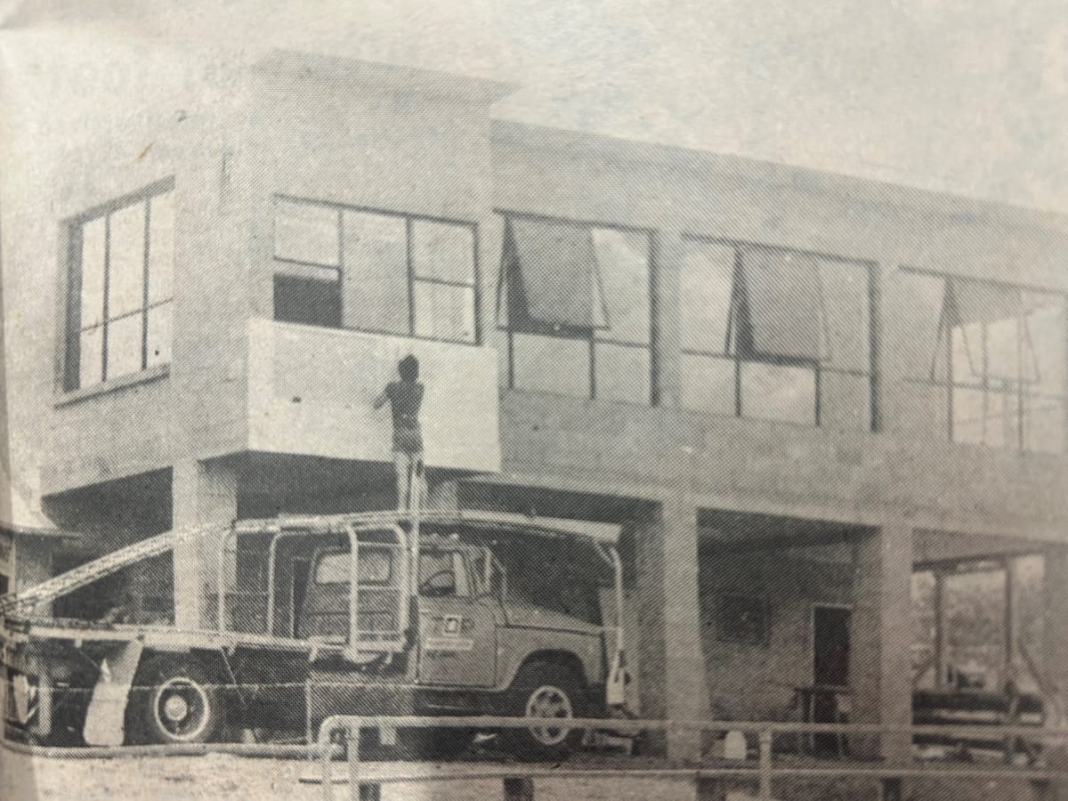 Snapshot of the past - Neerim-Neerim South Football Club rooms