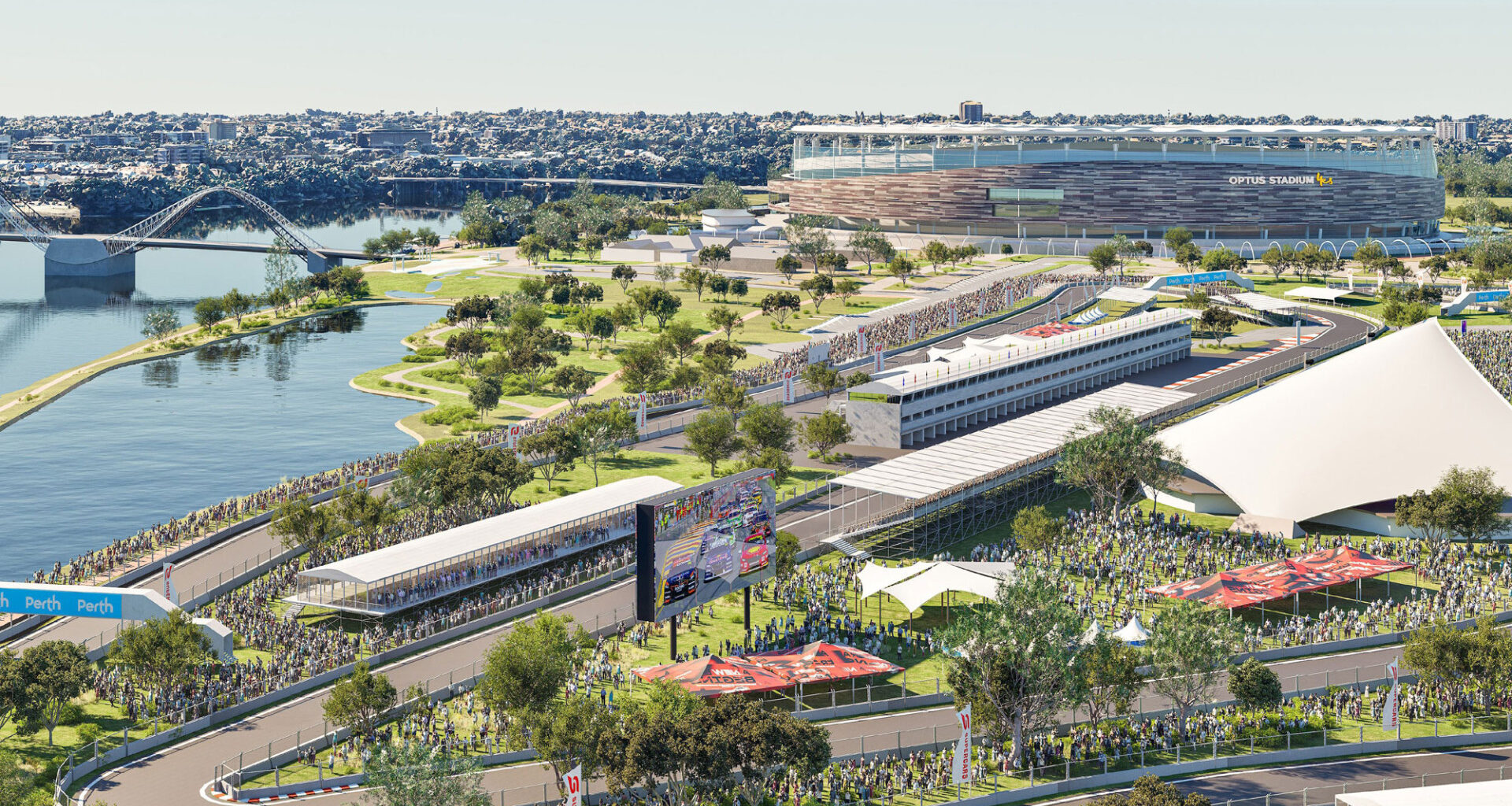 Site works commence at new Perth venue for Supercars
