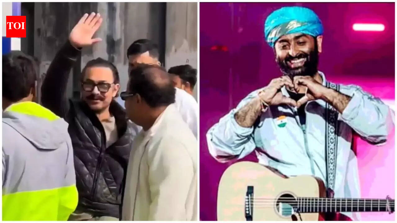 Aamir Khan visits Arijit Singh at his Jiaganj home days after singer announces playback exit |