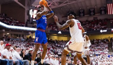 Kansas' Peterson finishes game, hits 2 late 3s to beat Texas Tech