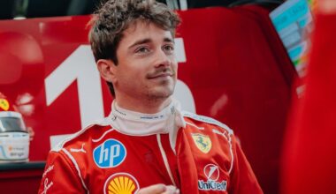Charles Leclerc ditches modern power for a £2.5million Ferrari classic