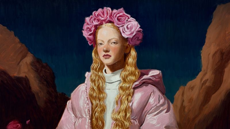 In sumptuous paintings, a rising art star updates the 17th-century portrait