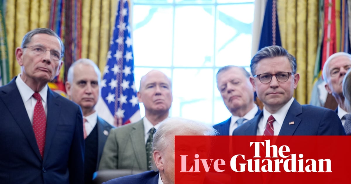 Trump scolds CNN reporter Kaitlan Collins for not smiling as she asks about Epstein abuse survivors – as it happened | Trump administration