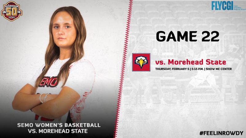 Women's Basketball Hosts Morehead State Thursday at Show Me Center