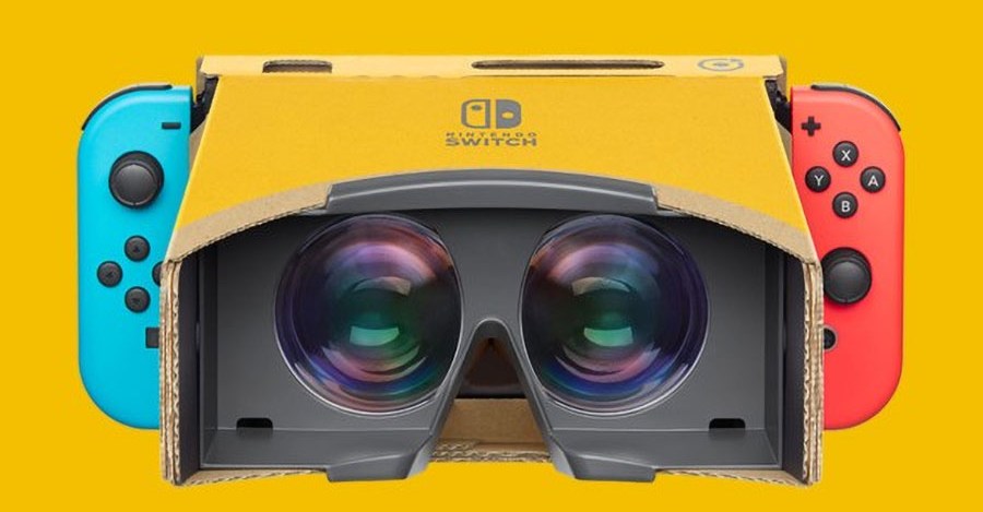 You can reportedly use the Labo VR headset to play 3D Virtual Boy games.