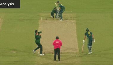 Breaking down the bowling action of Pakistan spinner Usman Tariq