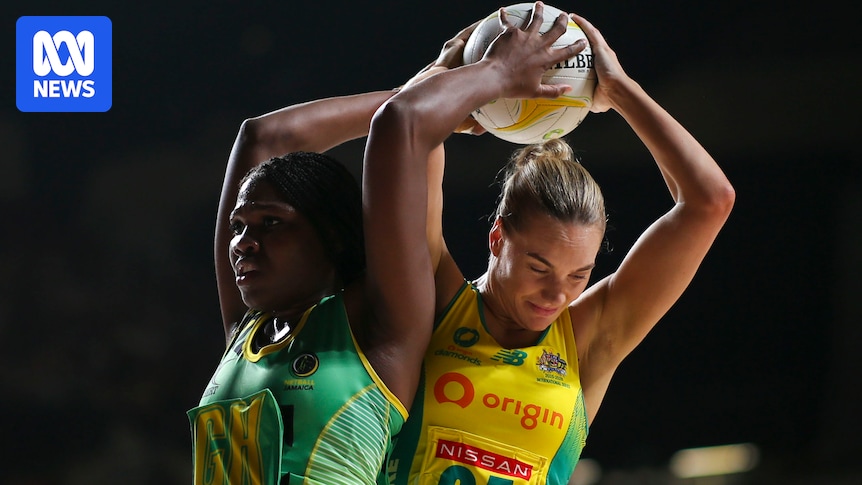 Diamonds defeat Jamaica in first netball Test match in Adelaide