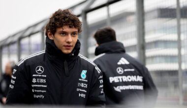 Andrea Kimi Antonelli collects ultra-rare Mercedes company car worth over £180,000