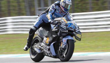 Alex Marquez fastest on final day as Yamaha returns