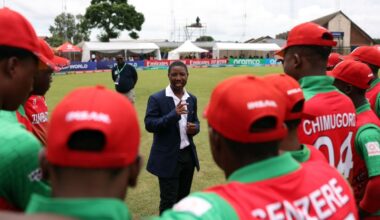 Tatenda Taibu's eyes are on the road ahead