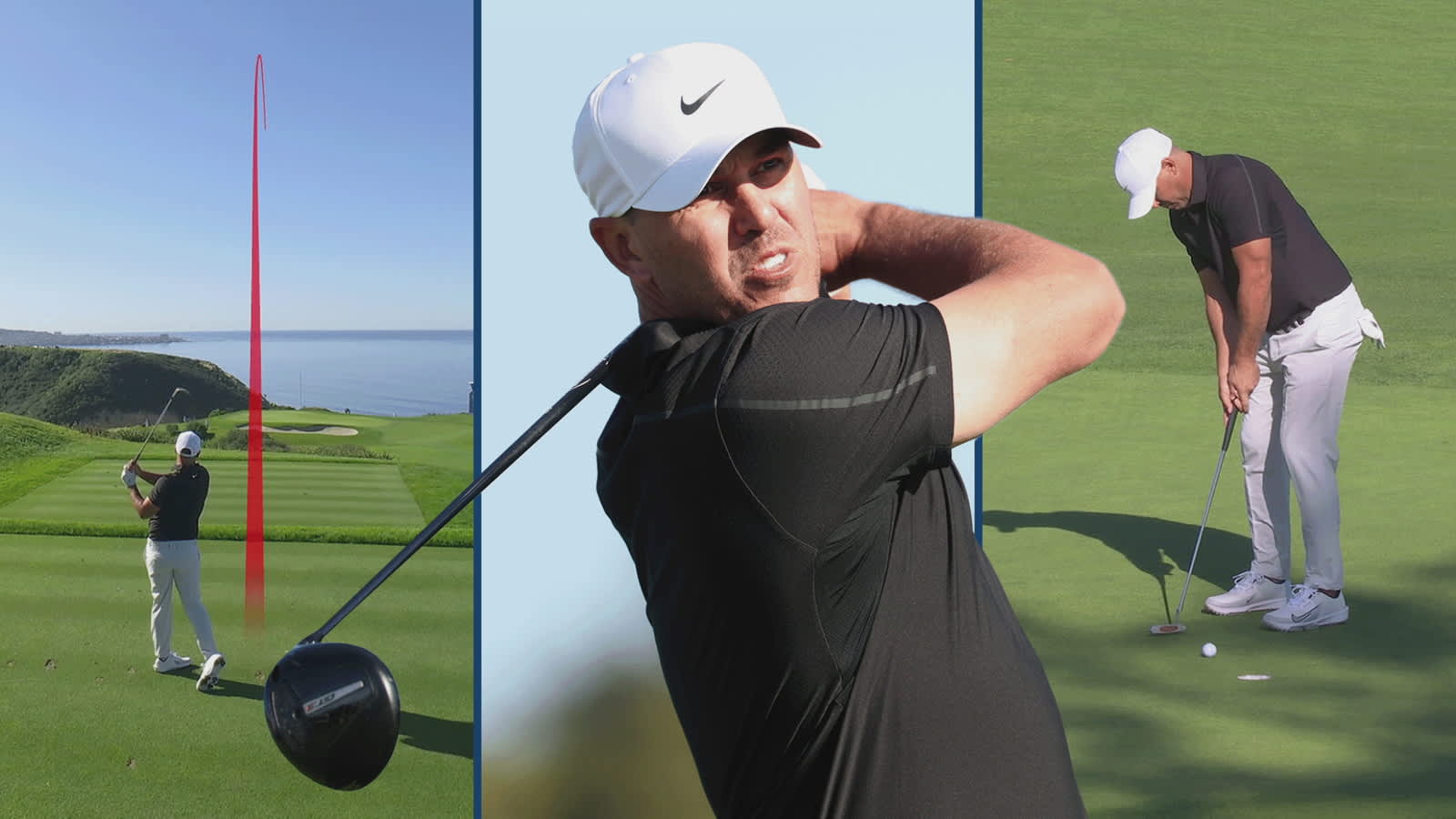 Every shot from Brooks Koepka’s first round at Farmers Insurance Open