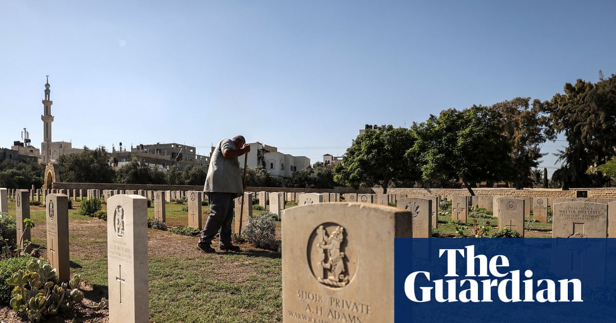 Australia vows to repair ‘distressing’ damage to war graves in Gaza bulldozed by Israeli army | Australian military