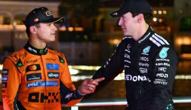 Lando Norris: George Russell 'giddy' about being F1 title favourite