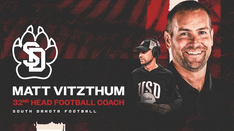 Johansen Departs; Matt Vitzthum Named Head Football Coach