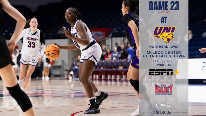 Women’s Basketball Faces Northern Iowa to Close Out Road Weekend Saturday Afternoon