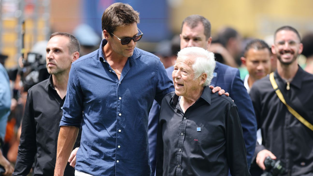 Tom Brady to Patriots' Robert Kraft: 'Know I got your back'