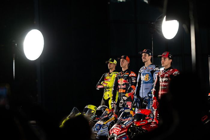 MotoGP riders group photo    