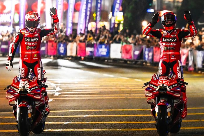 Francesco Bagnaia, Ducati Team, Marc Marquez, Ducati Team