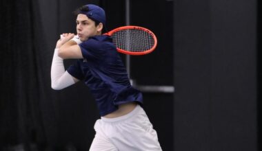 Men's Tennis Takes a Singles Point from Louisville on the Road Saturday
