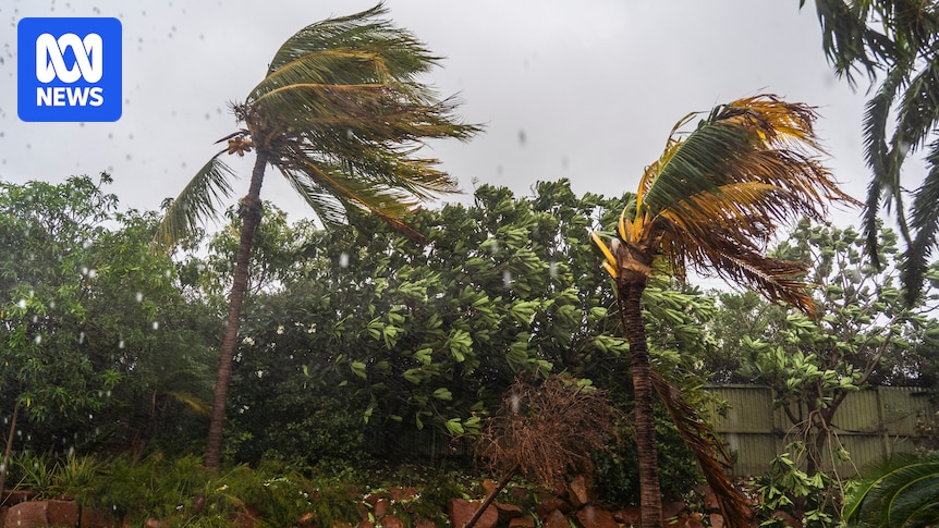 Tropical Cyclone Mitchell approaches Exmouth and Western Australia's Ningaloo coast