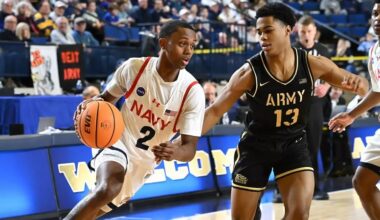 Men's Basketball to Play Monday at Bucknell on CBS Sports Network