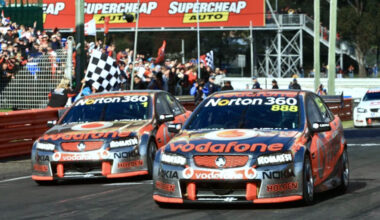 Supercars news: Craig Lowndes, Jamie Whincup to re-enact iconic Bathurst 1000 finish