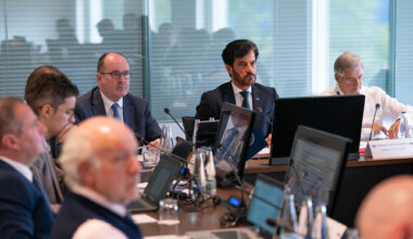 FIA meeting with FIA president Mohammed Ben Sulayem
