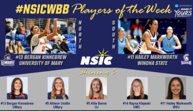 HAILEY MARKWORTH EARNS HER SECOND NSIC SOUTH PLAYER OF THE WEEK AWARD THIS SEASON