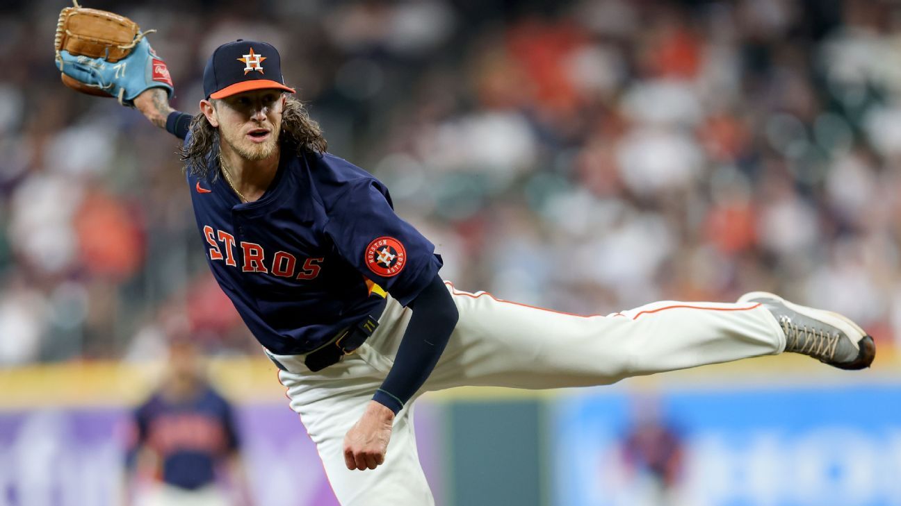 Astros LHP Josh Hader working way back from shoulder injury