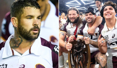 NRL news: Adam Reynolds names successor as Broncos captain after announcing retirement from league