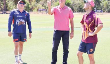 Cricket legend in attendance as OMK captain scores ton